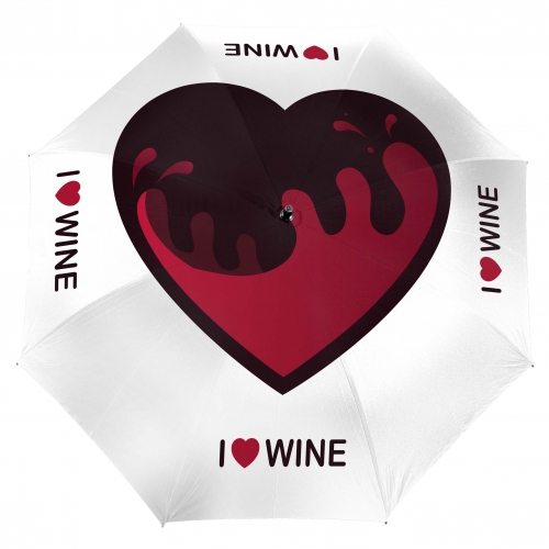 Зонт «I love wine» - фото