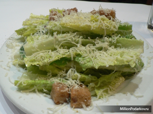 Кулинарный рецепт салата “Цезарь”
