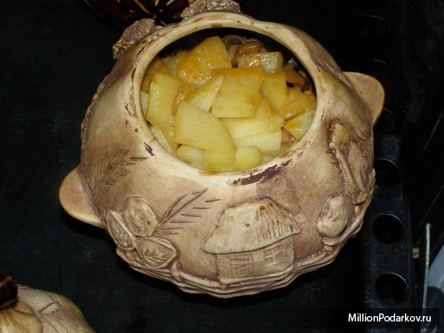 Кулинарный рецепт картофеля в горшочках