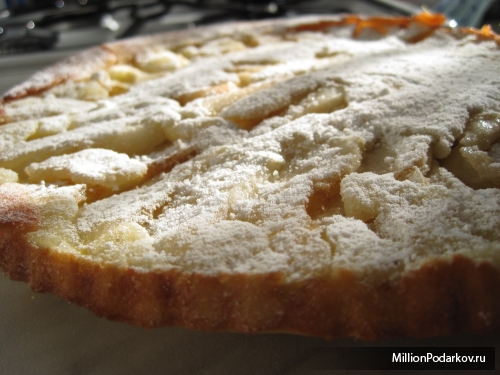 Кулинарный рецепт “Пирог из кислых яблок”
