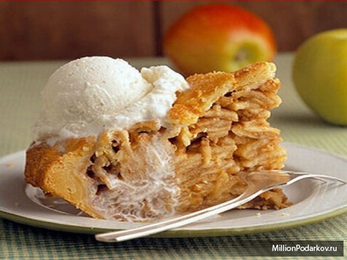 Медовый рецепт пирога с яблоками