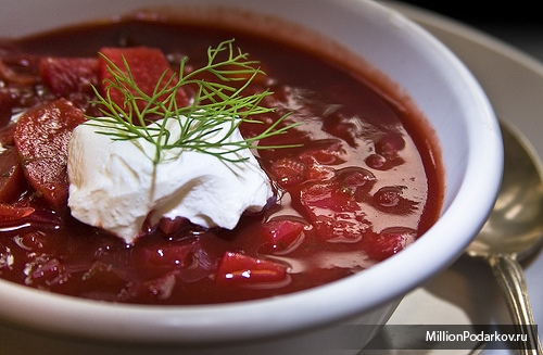 Рецепт белорусской кухни – Борщ с квашенной капусты
