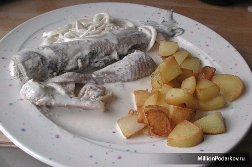 Рецепт блюда – Рыба под майонезом