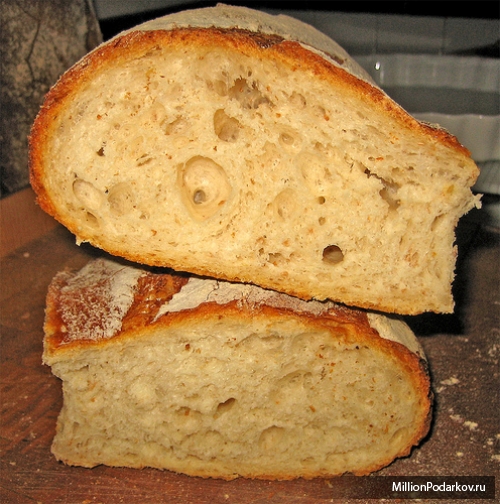Рецепт для хлебопечки Binatone “Чесночный хлеб с укропом”