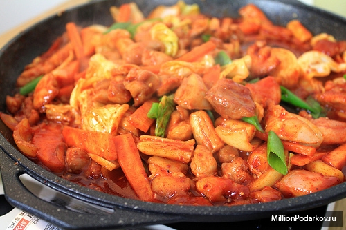 Рецепт для пикника – Корейский салат на костре