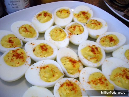 Рецепт – Фаршированные яйца