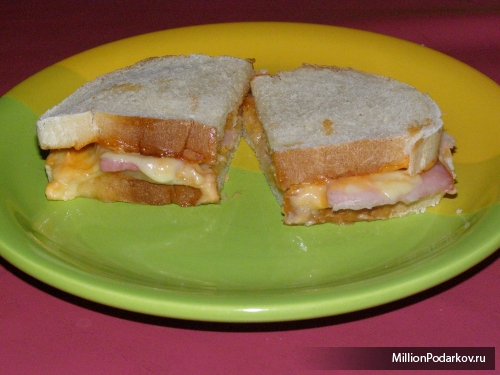 Рецепт горячих бутербродов с фото