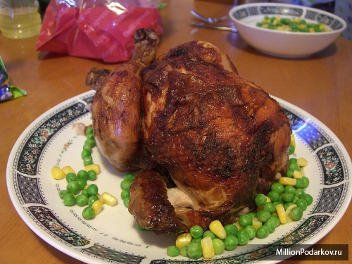 Рецепт из курицы – Фаршированная курица