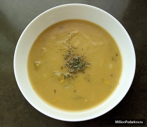 Рецепт из сельдерея – Суп-пюре из сельдерея