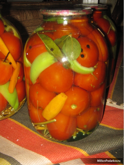 Рецепт маринованных помидор