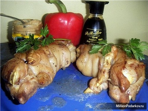 Рецепт мясного блюда из свинины – Свиные лапки