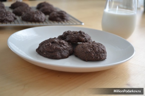 Рецепт “Печенье шоколадное”
