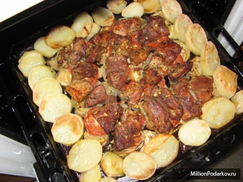 Рецепт приготовления мяса свинины – Мясо с овощами