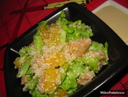 Рецепт японской кухни бесплатно – Салат из тофу