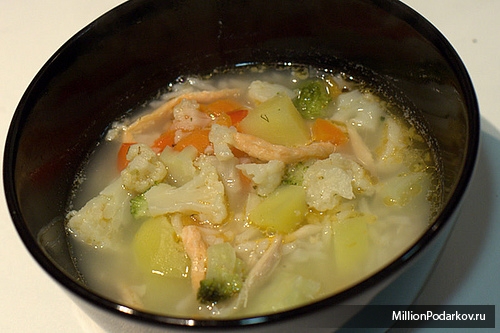 Рецепт японской кухни супа из лосося – Суп из лосося