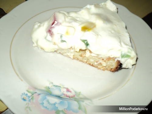 Рецепты тортов с фото – Сметанный торт с мармеладом