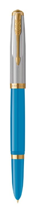 Перьевая ручка Parker 51 Premium Turquoise GT 2169079 - фото