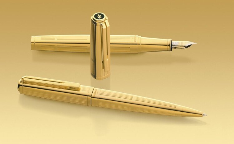 Перьевая ручка Waterman Exception Solid Gold S0728990, S0729000 - фото