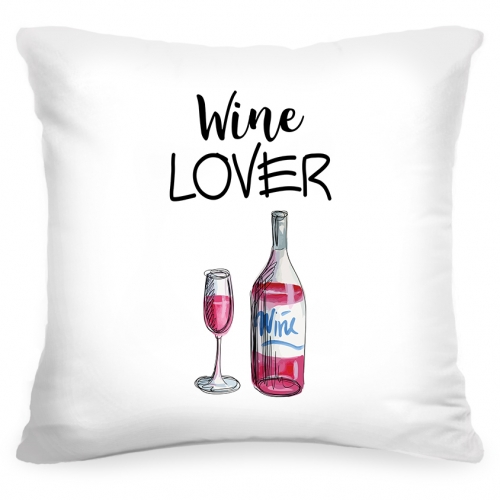 Подушка «Wine lover» - фото