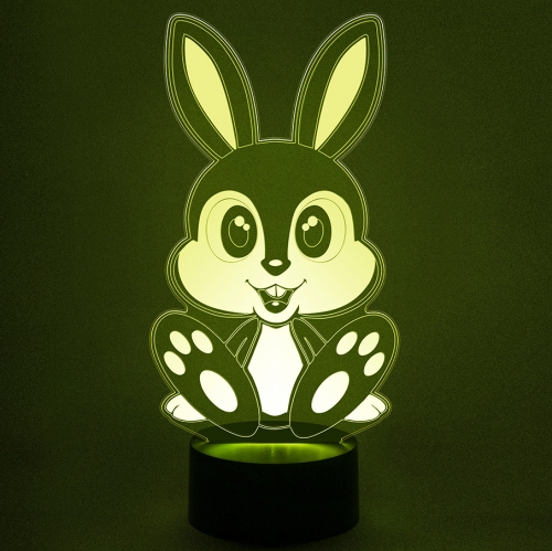 3D светильник «Зайчик» - фото