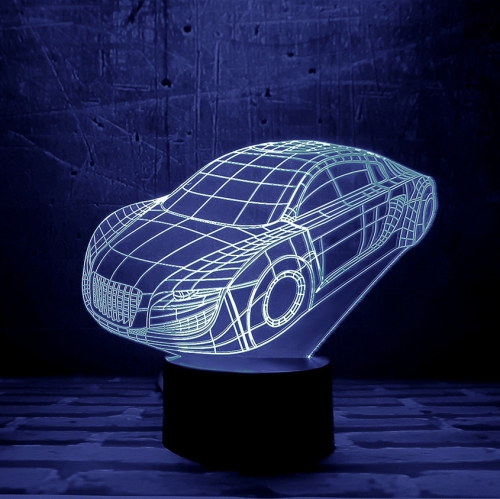 3D светильник «Автомобиль» - фото