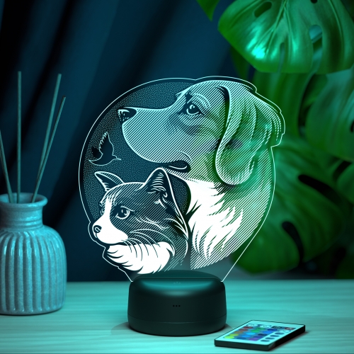 3D светильник «Ветеринару» - фото