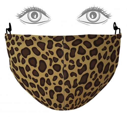 Маска для лица «Леопард» - фото
