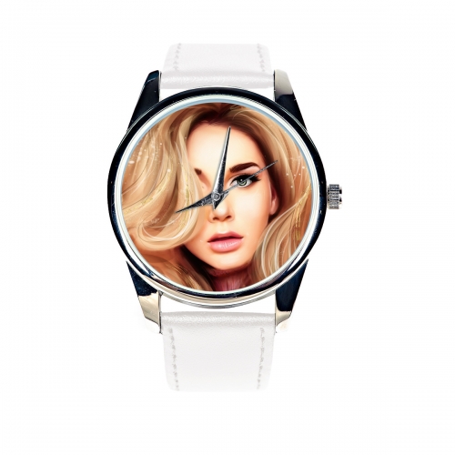 Часы с портретом по Вашему фото «Fashion art» - фото