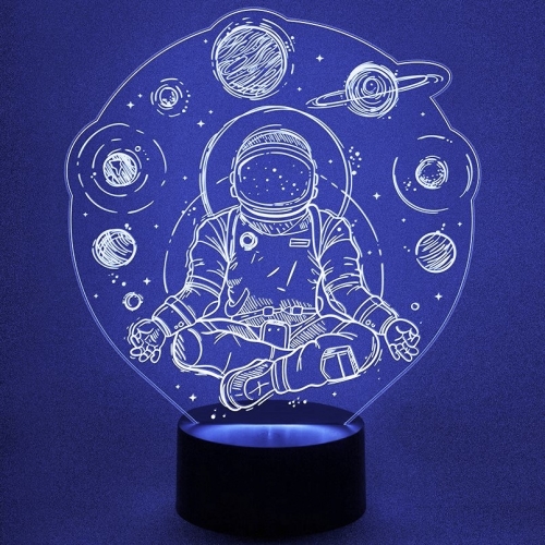 3D светильник «Космический дзэн» - фото