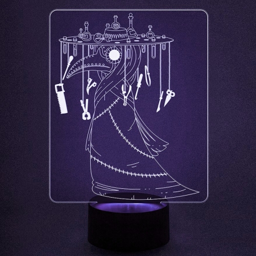 3D светильник «Чумной доктор» - фото