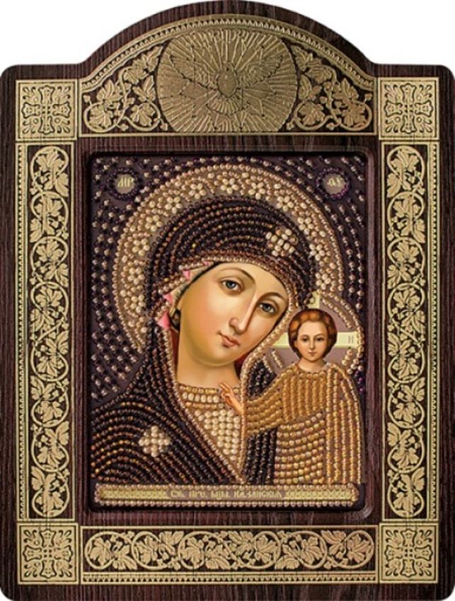 Иконы с чешским бисером Иконы с чешским бисером