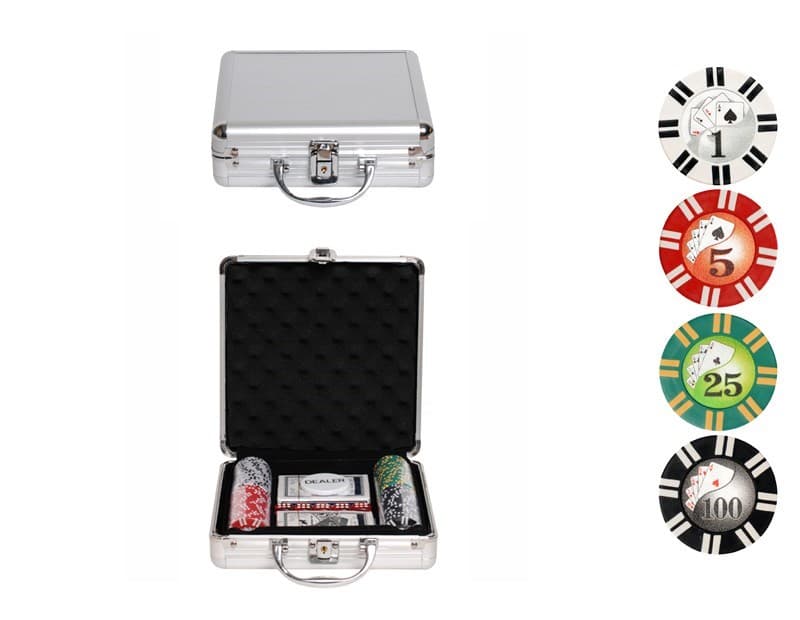 Профессиональный набор для игры в покер, Royal Flаsh 100, 500043 119-500043 - фото