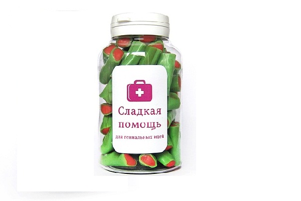 Банка с конфетами сладкая помощь Банка с конфетами сладкая помощь