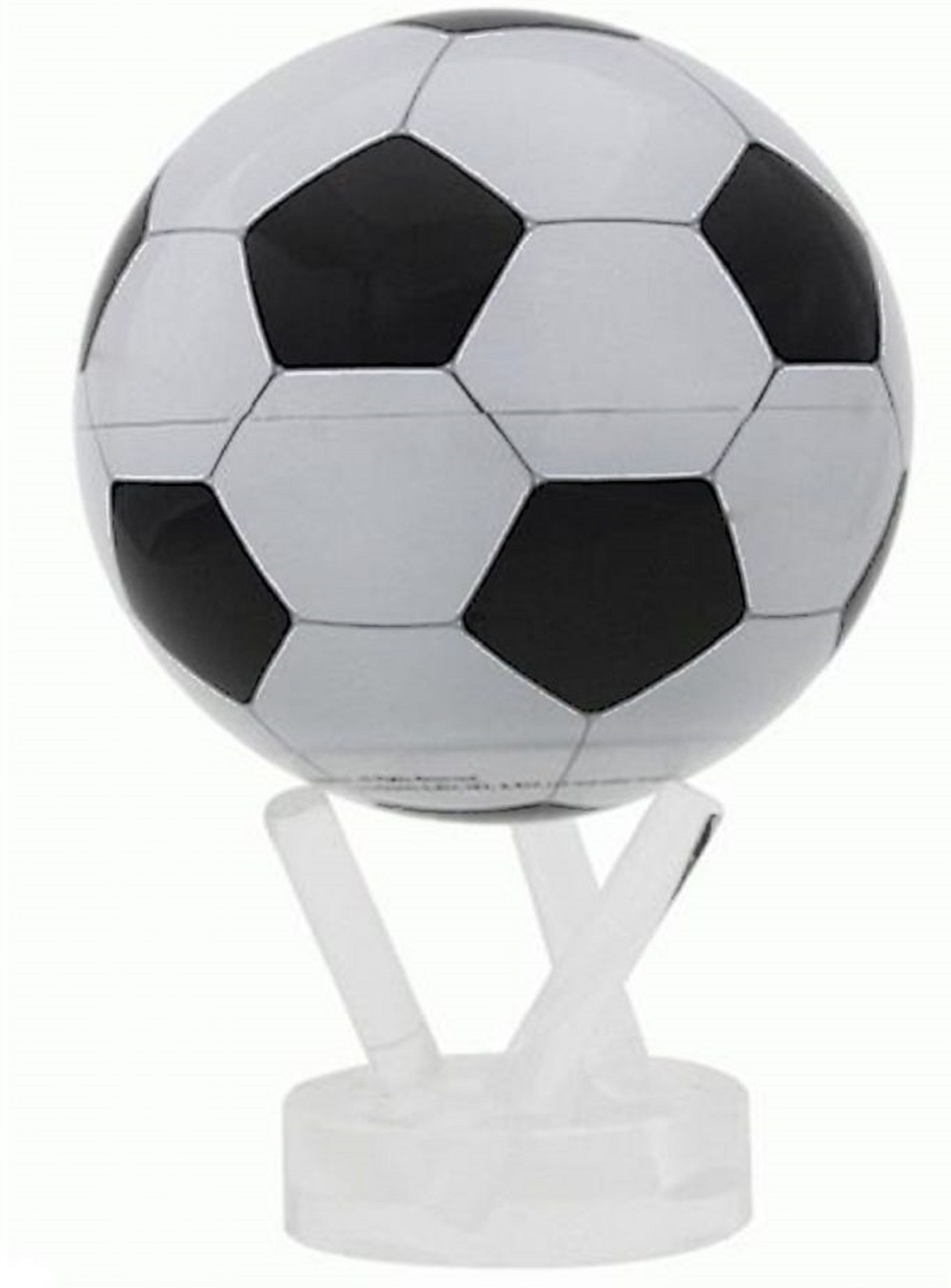 Глобус самовращающийся Mova Globe «Футбольный мяч», 12 см - фото