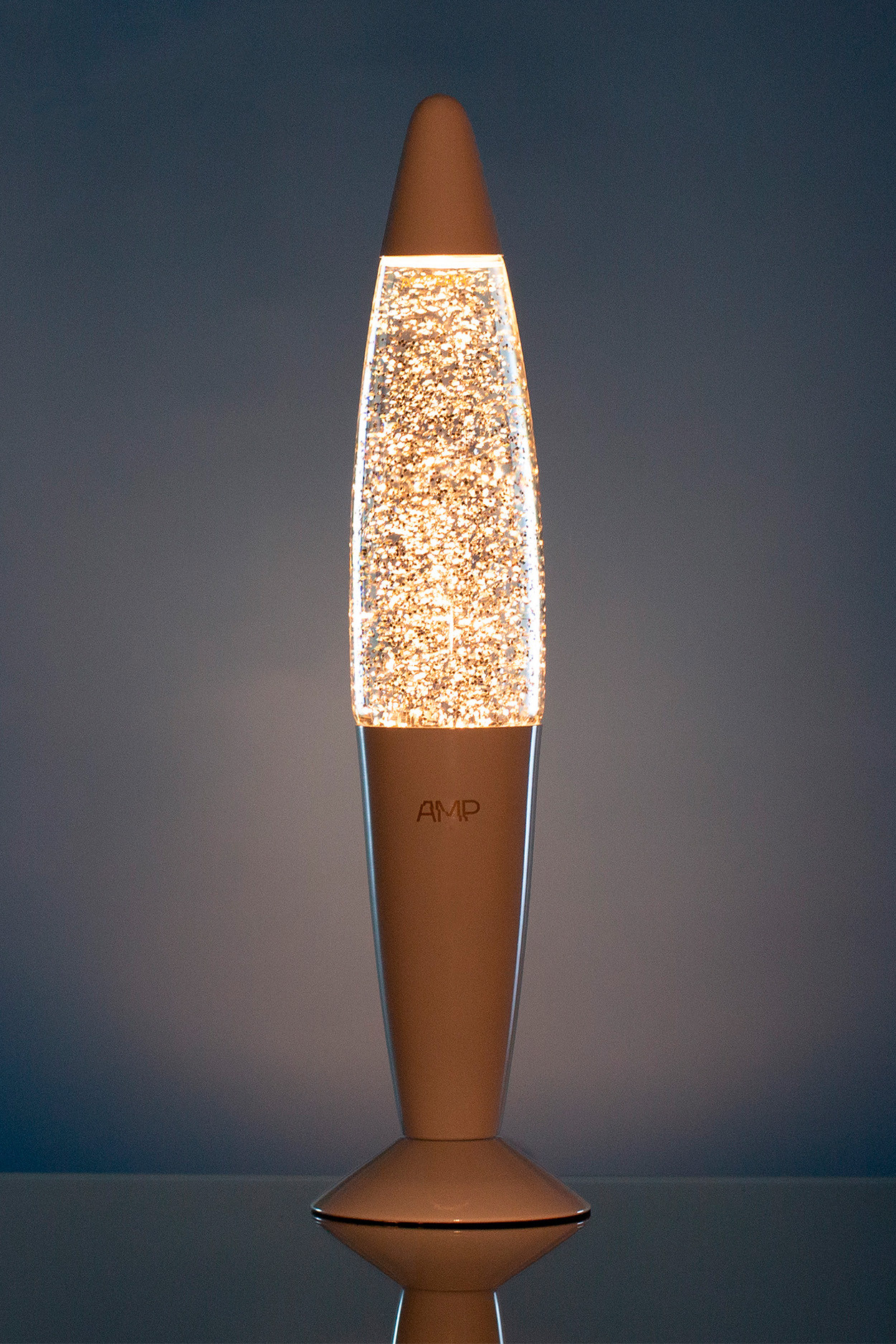 Лава лампа Amperia Rocket Сияние (глиттер) (35 см) - фото