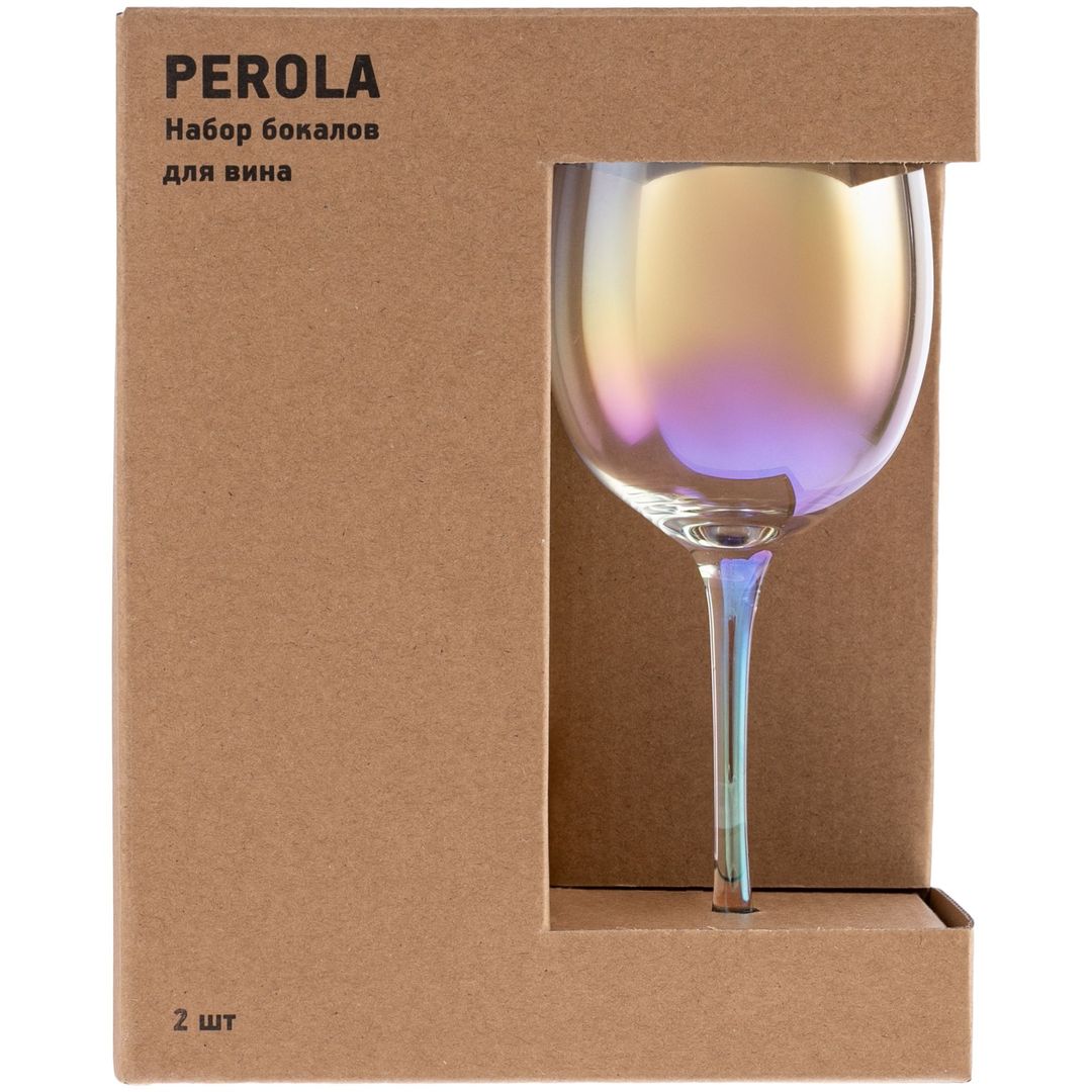 Набор бокалов для вина Perola (2 шт) - фото