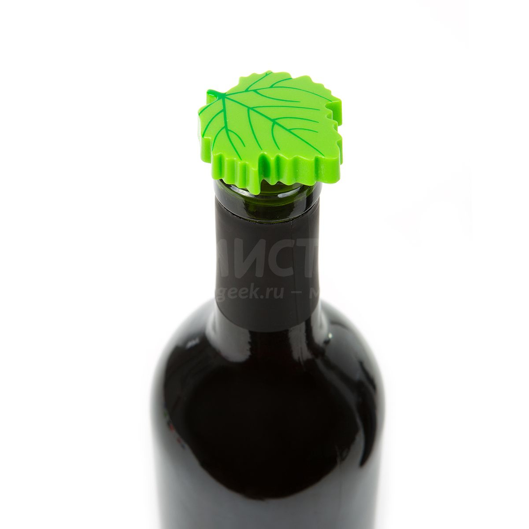 Пробка-каплеуловитель Wine Leaf (2 шт) - фото