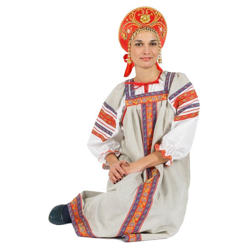 Купить Русский Народный Костюм Женский