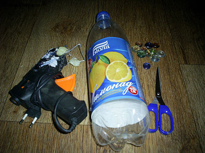 Поделка из пластиковой бутылки фоторамка «Морское настроение»