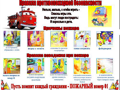 Программа по пожарной безопасности в детском саду