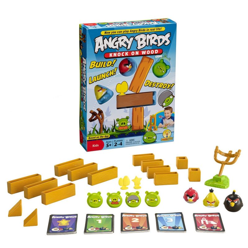 Настольная игра Angry Birds Knock on Wood - фото