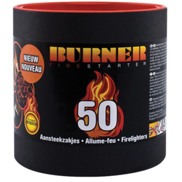 Средство для розжига BURNER/Бернер 50тшт (в бочонке) - фото