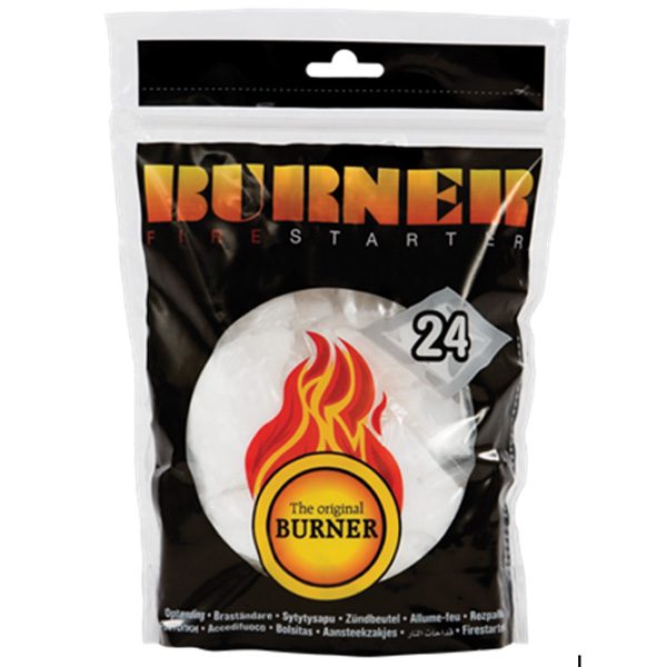 Средство для розжига BURNER/Бернер 24 шт (пакет) - фото