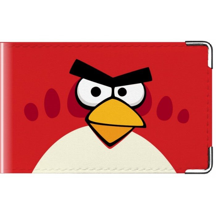 Визитница Angry birds red - фото