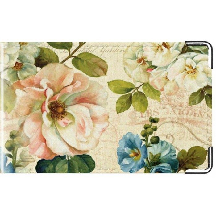 Визитница Vintage flowers - фото