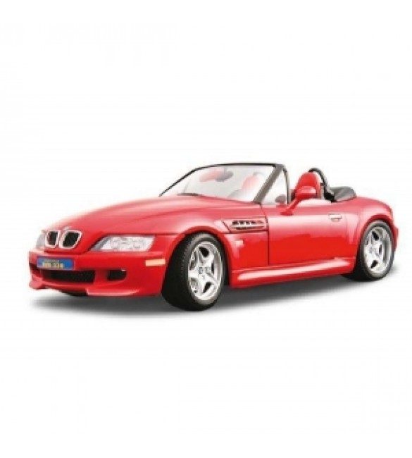 BMW M ROADSTER (1996) 1/18 СБОРКА BBURAGO - фото