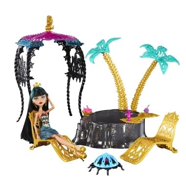 MONSTER HIGH. 13 желаний. Оазис и кукла Клео де Нил - фото
