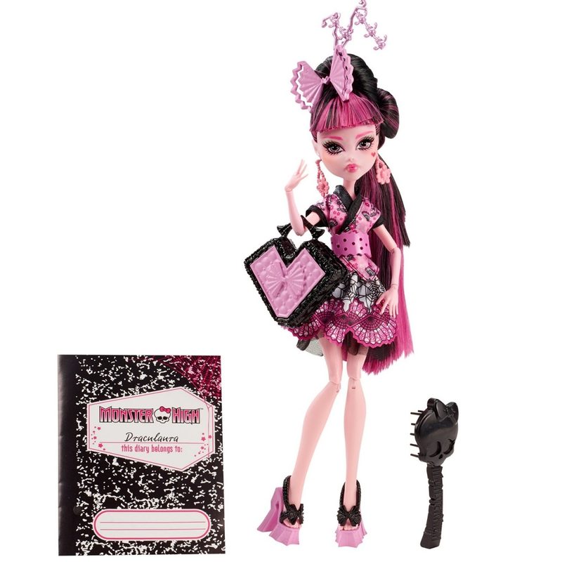 MONSTER HIGH. Монстры по обмену. Кукла Дракулаура - фото