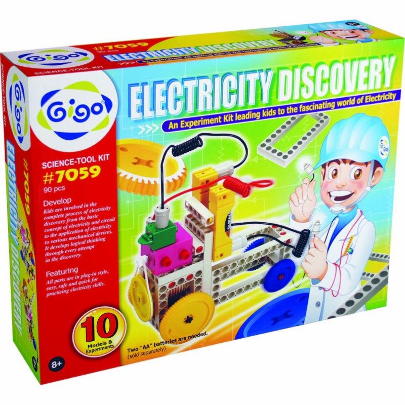 Конструктор Gigo Electricity discovery (Гиго. Электрическая энергия)  - фото