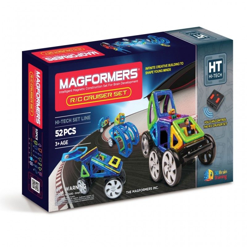 Магнитный конструктор MAGFORMERS 63091/707003 R/C Cruiser Set  - фото